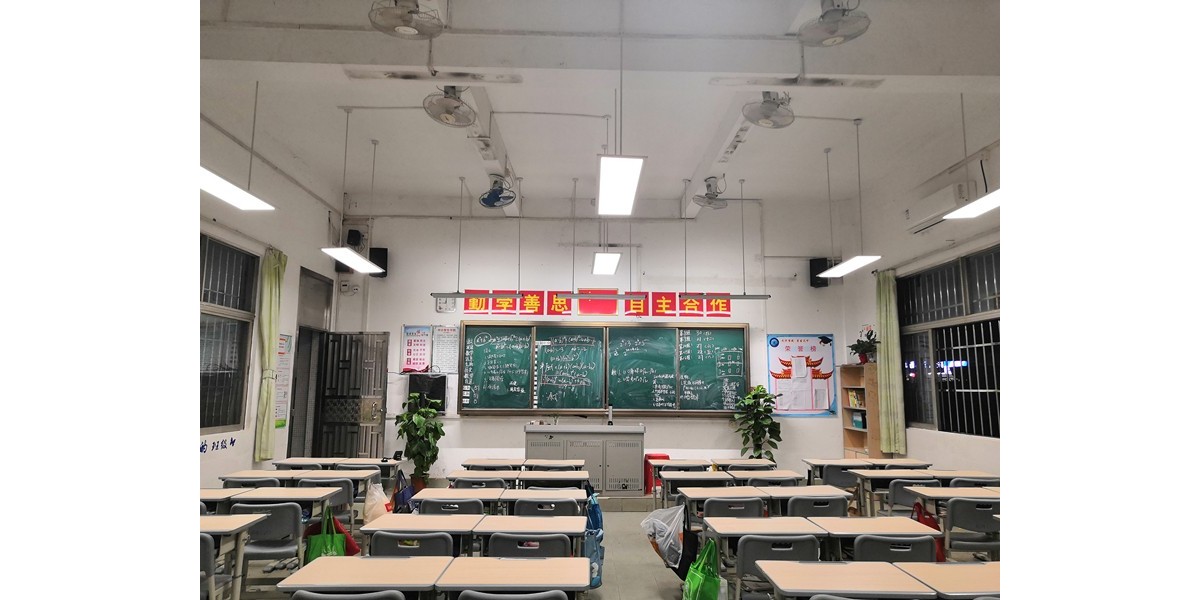 案例｜呵護(hù)學(xué)生視力，共筑光明未來(lái)——容桂文華中學(xué)教室照明改造